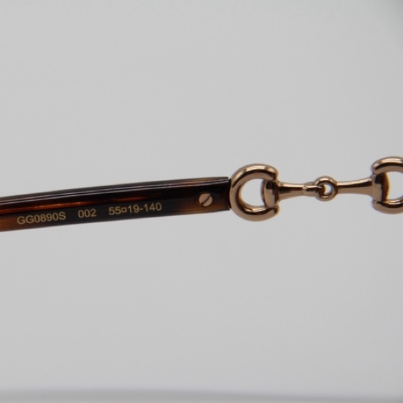 NEW GG0890S 002 WOMEN’S SUNGLASSES GUCCI NEW COLLECTION EYEWEAR GUCCI - Picture 12 of 13